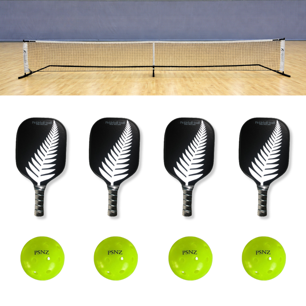 4-Player Pickleball Starter Set - Outdoor