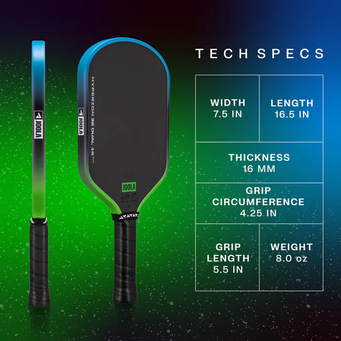 JOOLA Ben Johns Hyperion 3S Dual 16mm Pickleball Paddle - Pre-Order