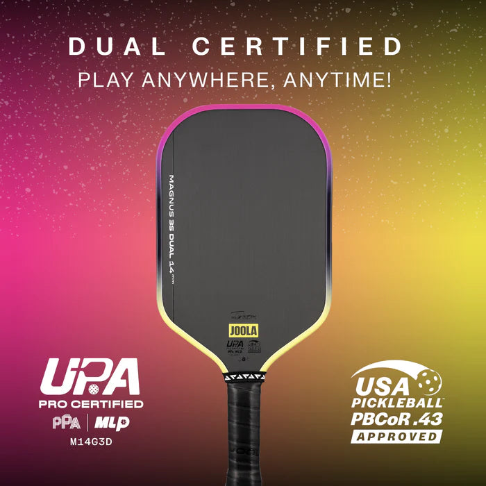 JOOLA Tyson McGuffin Magnus 3S Dual 14mm Pickleball Paddle - Pre-Order