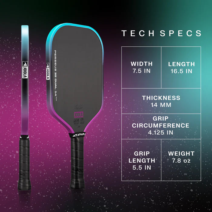 JOOLA Ben Johns Perseus 3S Dual 14mm Pickleball Paddle - Pre-Order