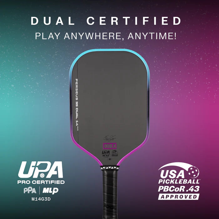 JOOLA Ben Johns Perseus 3S Dual 14mm Pickleball Paddle - Pre-Order