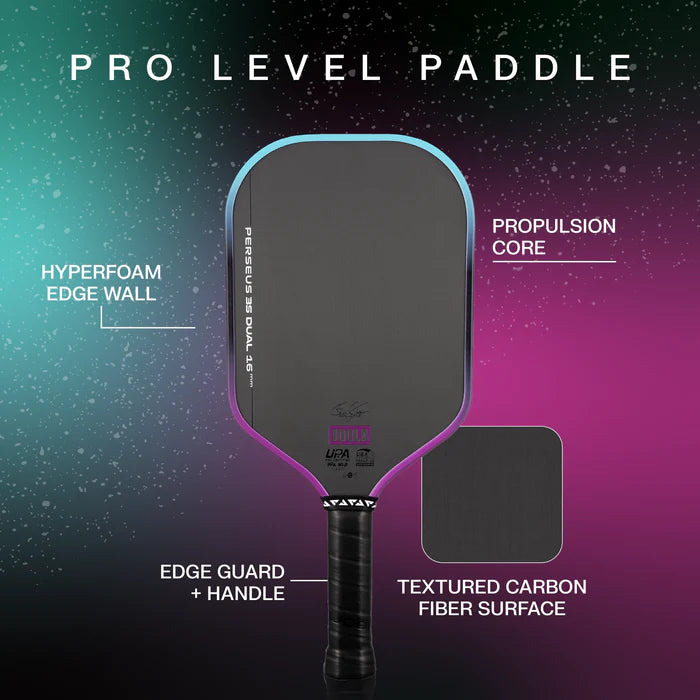 JOOLA Ben Johns Perseus 3S Dual 16mm Pickleball Paddle - Pre-Order