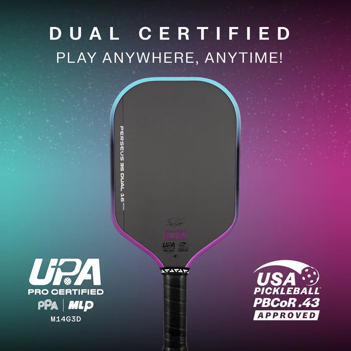 JOOLA Ben Johns Perseus 3S Dual 16mm Pickleball Paddle - Pre-Order