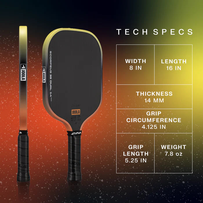 JOOLA Anna Bright Scorpeus 3S Dual 14mm Pickleball Paddle - Pre-Order