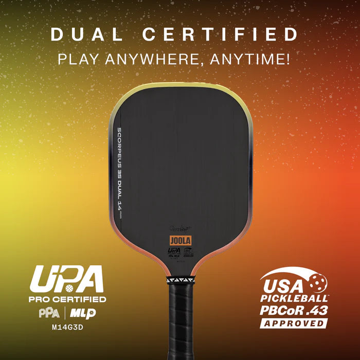 JOOLA Anna Bright Scorpeus 3S Dual 14mm Pickleball Paddle - Pre-Order