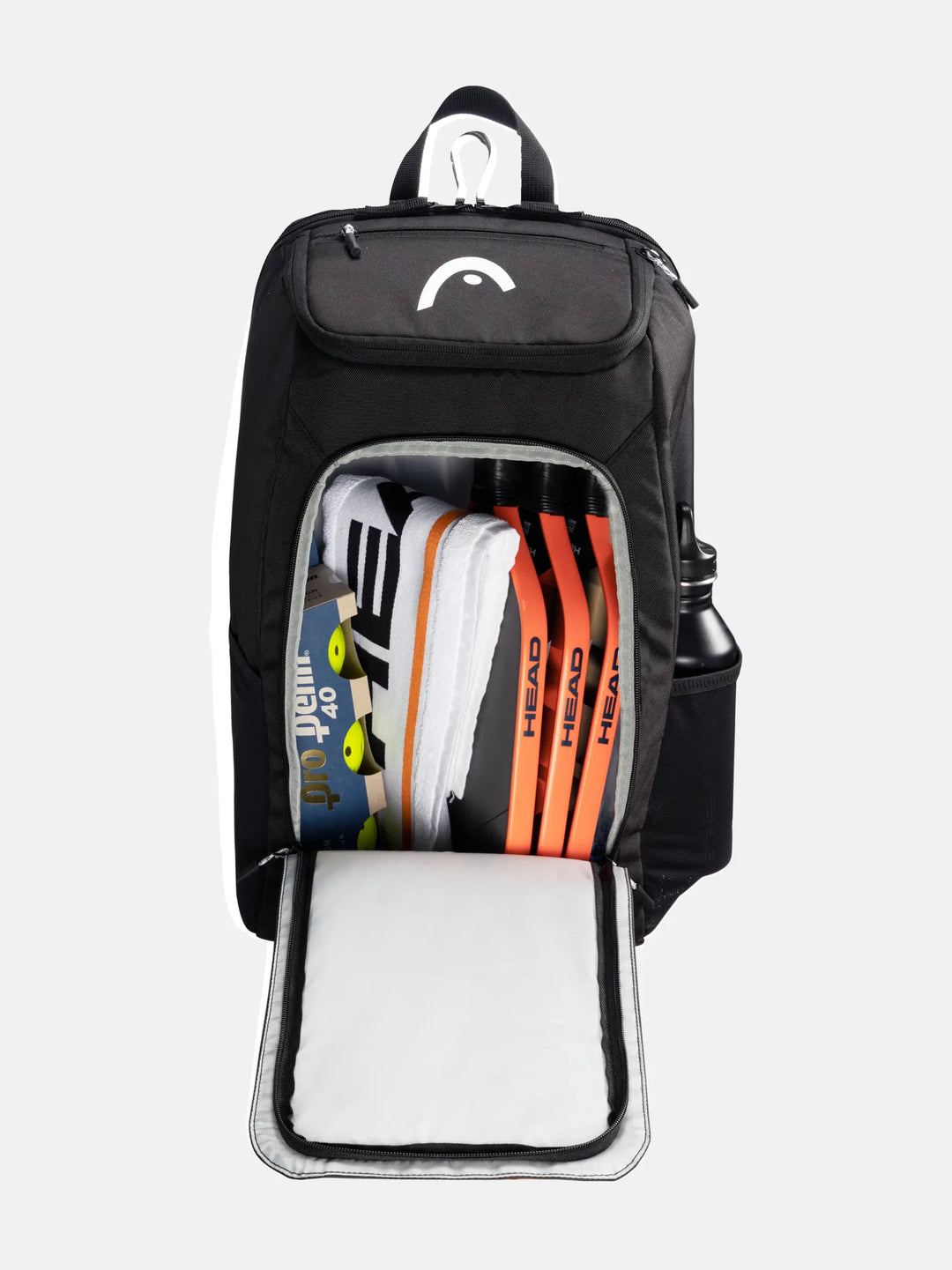 HEAD Pro Pickleball Backpack 26L Black/White r