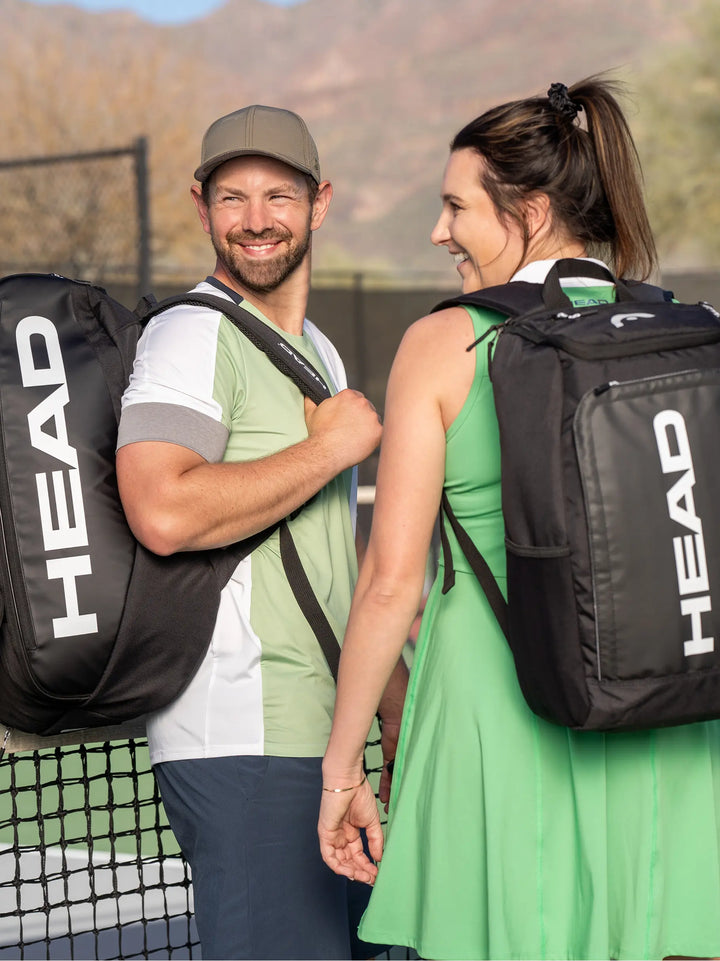 HEAD Pro Pickleball Backpack 26L Black/White r