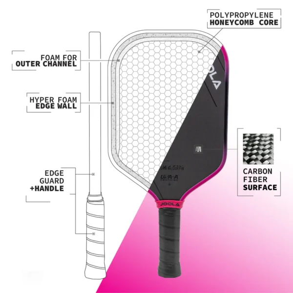 JOOLA Tyson McGuffin Magnus 3S 14mm Pickleball Paddle - Image 8