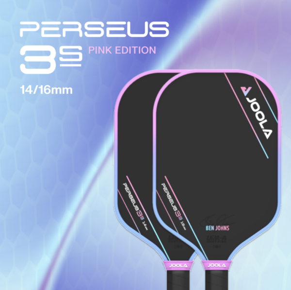 JOOLA Ben Johns Perseus 3S 16mm Pickleball Paddle – Special Edition (Pink) - Image 2